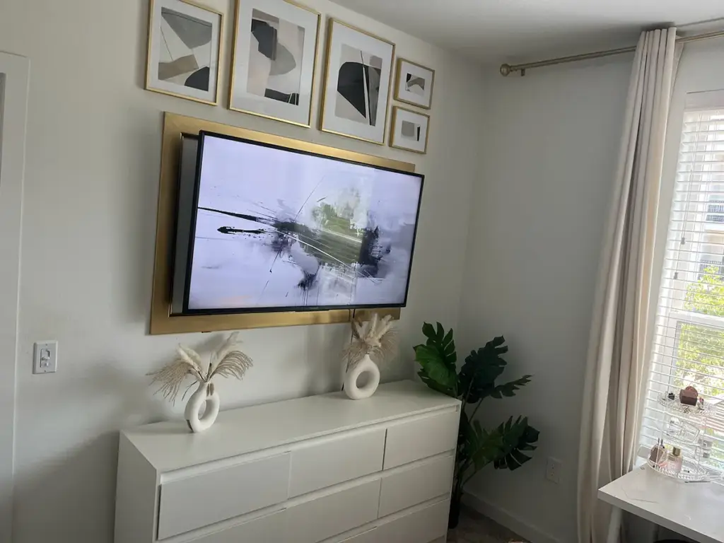 Custom TV wall